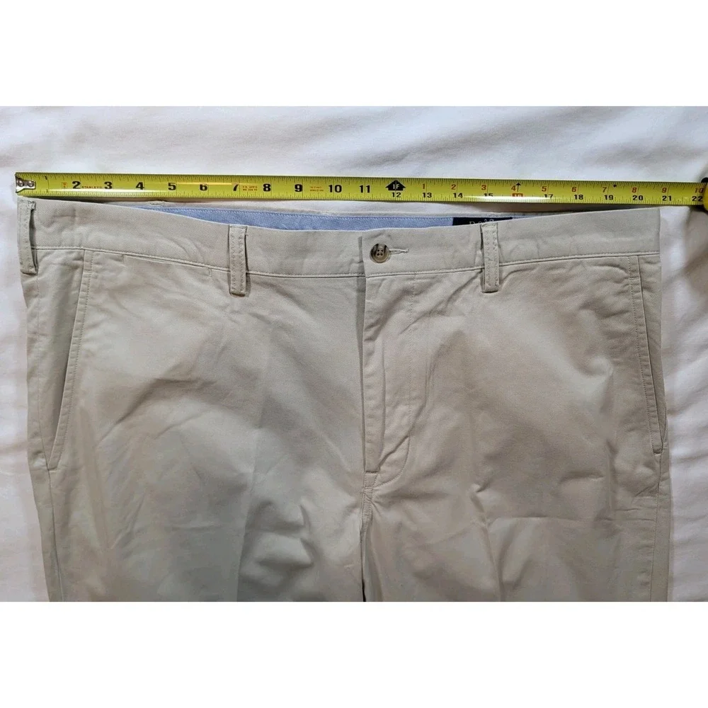 Polo Ralph Lauren The Polo Chino Pants Mens 40x30 Khaki Stretch Straight Fit